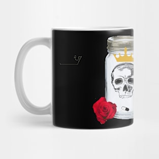 Skull - Pill bottle!! Mug